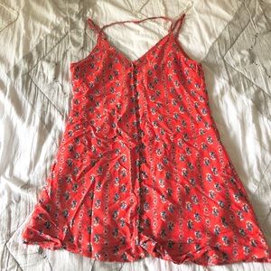 VICI Floral Button Down Dress